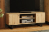 Obrazek Szafka RTV Focus 155 cm Dąb artisan biały
