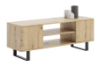 Obrazek Szafka RTV Focus 155 cm Dąb artisan biały
