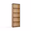 Obrazek Regał Basic 60 dąb artisan/czarny
