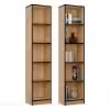 Obrazek Regał Basic 40 dąb artisan/czarny