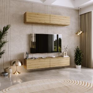 Obrazek Szafka RTV Nicole  80 cm - kolor Dąb artisan