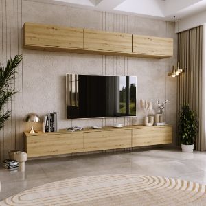 Obrazek Szafka RTV Nicole  80 cm - kolor Dąb artisan