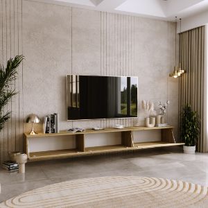 Obrazek Szafka RTV Nicole  80 cm - kolor Dąb artisan