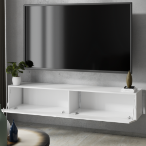 Obrazek Szafka RTV Nicole  80 cm - kolor Biały