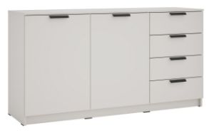Komoda dwudrzwiowa z szufladami Ava 04 2D4S kaszmir