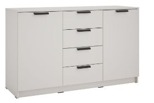 Komoda dwudrzwiowa z szufladami Ava 02 2D4S kaszmir