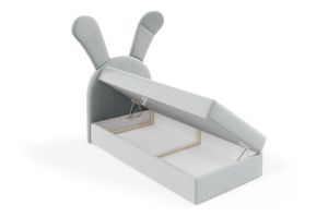 Obrazek Łożko kontynentalne Rubbit 100x200 szary