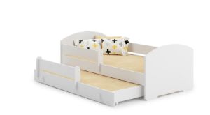 Obrazek Łóżko podwójne LUK białe 160x80