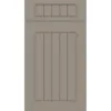 Obrazek Front kuchenny D40s1(L/P) H5 K257 Kaszmir Mat Grii