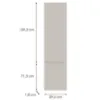 Obrazek Front kuchenny D60rwn L T8 K943 Kaszmir Gri