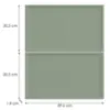 Obrazek Front kuchenny D60s2+1 O6 K-279 Oliwka Grii