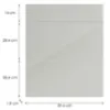 Obrazek Front kuchenny D60s3 L9 K900 Bianco Hg Griii