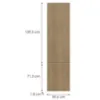 Obrazek Front kuchenny D60t L T8 K282 Dąb Cremona Grii