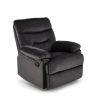 Obrazek Fotel z funkcją relaks Parker Velvet czarny