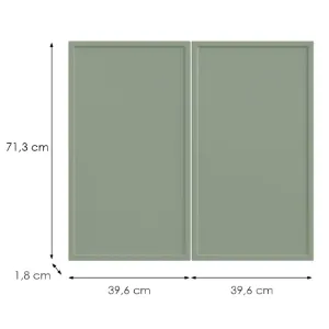 Obrazek Front kuchenny D80z O6 K-279 Oliwka Grii