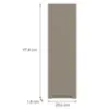 Obrazek Front kuchenny G30(100) P Q2 K204 Capuccino Mat Gri