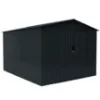 Obrazek Ogrodowy domek metalowy 246 x 305 x 202 cm