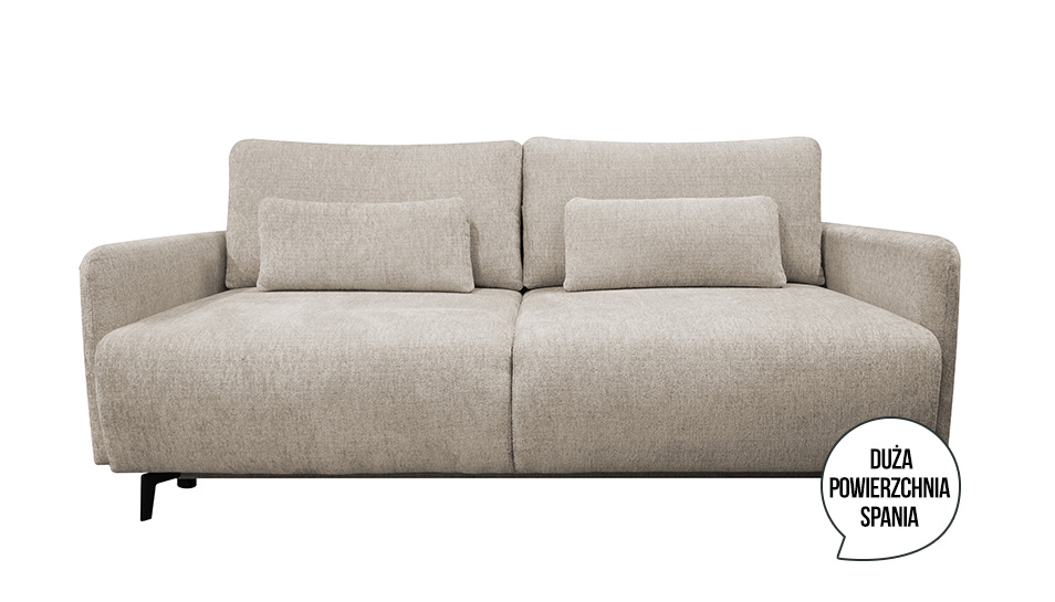 Sofa rozkładana Tosca beżowy
