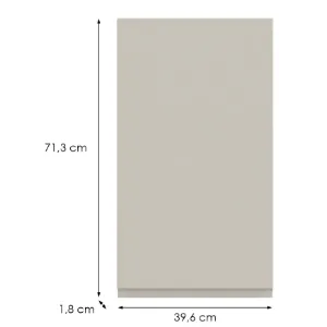 Obrazek Front kuchenny G40(72) L  T8 K943 Kaszmir Gri
