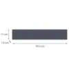 Obrazek Front kuchenny D60zk O6 K273 Granat Gri