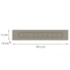 Obrazek Front kuchenny D60zk H5 K257 Kaszmir Mat Grii