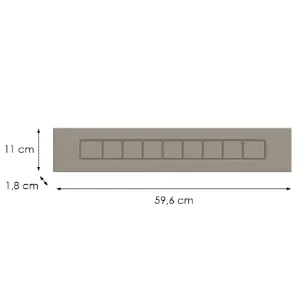 Obrazek Front kuchenny D60zk H5 K257 Kaszmir Mat Grii