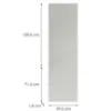 Obrazek Front kuchenny D60zl(L/P) L9 K900 Bianco Hg Griii