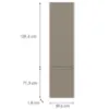 Obrazek Front kuchenny D60zln P  Q2 K204 Capuccino Mat Gri