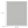 Obrazek Front kuchenny G60(72)(L/P) H5 K252 Biały Gr I