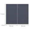 Obrazek Front kuchenny G80(72) O6 K273 Granat Gri