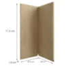 Obrazek Front kuchenny G60n2(72)  T8 K282 Dąb Cremona Grii