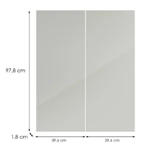 Obrazek Front kuchenny G80(100) L9 K900 Bianco Hg Griii