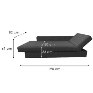 Obrazek Tapczan Karol z oparciem P Barrel 99