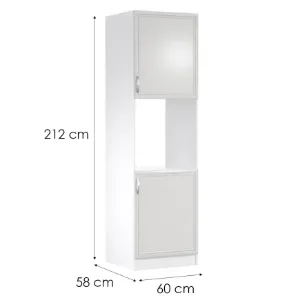 Obrazek Szafka Kuchenna Sycylia D60p P Biały/Dab Lancelot