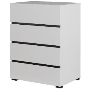 Obrazek Komoda Cross 27 Biały/Czarny