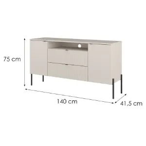 Obrazek Komoda 2d2s Ore 26  Kaszmir/Ryfel