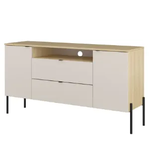 Obrazek Komoda 2d2s Ore 26 Dąb Lindberg/Kaszmir