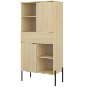 Komoda 2d1s Ore 42 Wysoka Dąb Lindberg