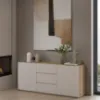 Obrazek Komoda 2d3s Criss 26 Dąb Mauvella/Kaszmir