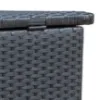 Obrazek Skrzynia ogrodowa Tejn technorattan 55x64x136 black