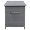 Obrazek Skrzynia ogrodowa Tejn technorattan 55x64x136 grey