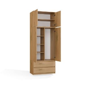 Obrazek Szafa Umo S2 z nadstawką dąb artisan