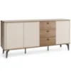 Obrazek Komoda 3d3s  Aurena Au5 Orzech/Cashmere