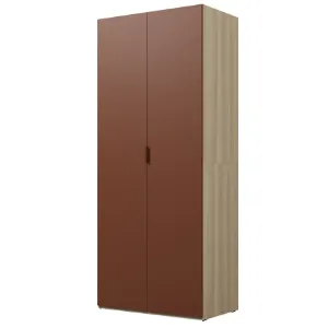 Szafa 2d Montana 18  Dąb/Terracota