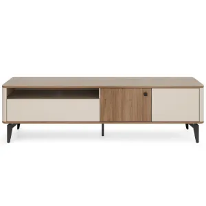Obrazek Szafka RTV Aurena Au6 2d1s Orzech/Cashmere
