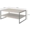 Obrazek Stolik Kawowy Eko 97 Congo/Czarny Metal