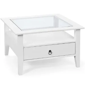 Obrazek Stolik Kawowy 20901510 Provence 1 Sosna Biały