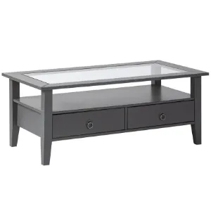 Stolik Kawowy 29086515 Provence 7 Sosna Szary