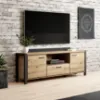 Obrazek Szafka RTV Aktiv 41 180cm Dąb Taurus/Czarny