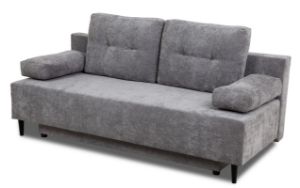 Obrazek Sofa rozkładana Porto popielata